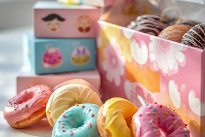 Donut Boxes That Do Double Duty: Protection, Presentation and Walking Advertising - PackQueen