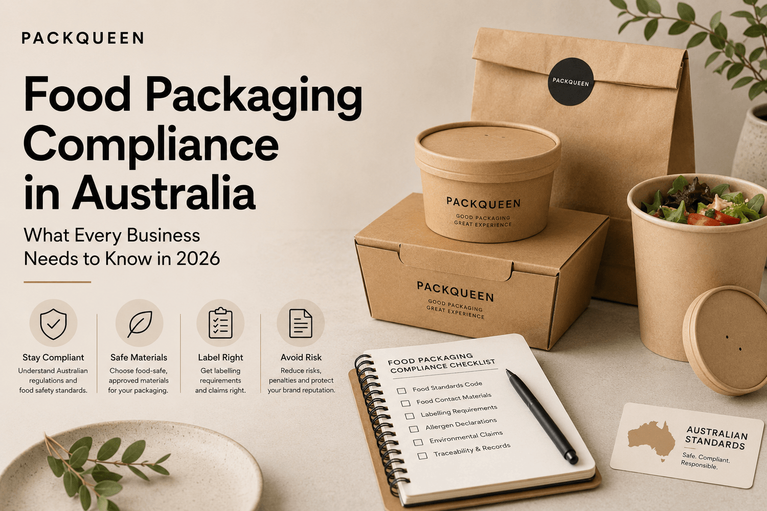 Food Packaging Compliance in Australia: What Every Business Needs to Know in 2026 - PackQueen