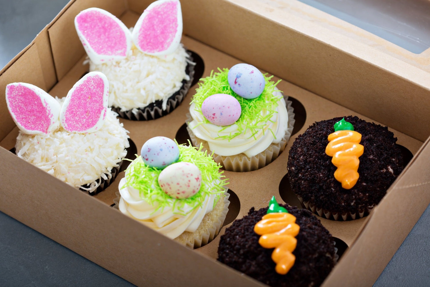 New Product: NEW KRAFT BROWN CUPCAKE BOXES - PackQueen