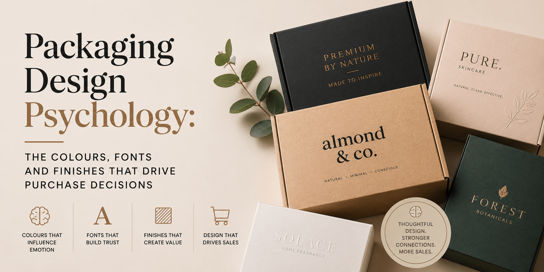 Packaging Design Psychology: The Colours, Fonts and Finishes That Drive Purchase Decisions - PackQueen