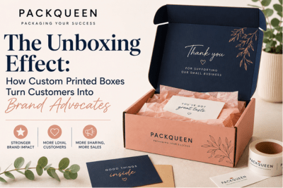 The Unboxing Effect: How Custom Printed Boxes Turn Customers Into Brand Advocates - PackQueen
