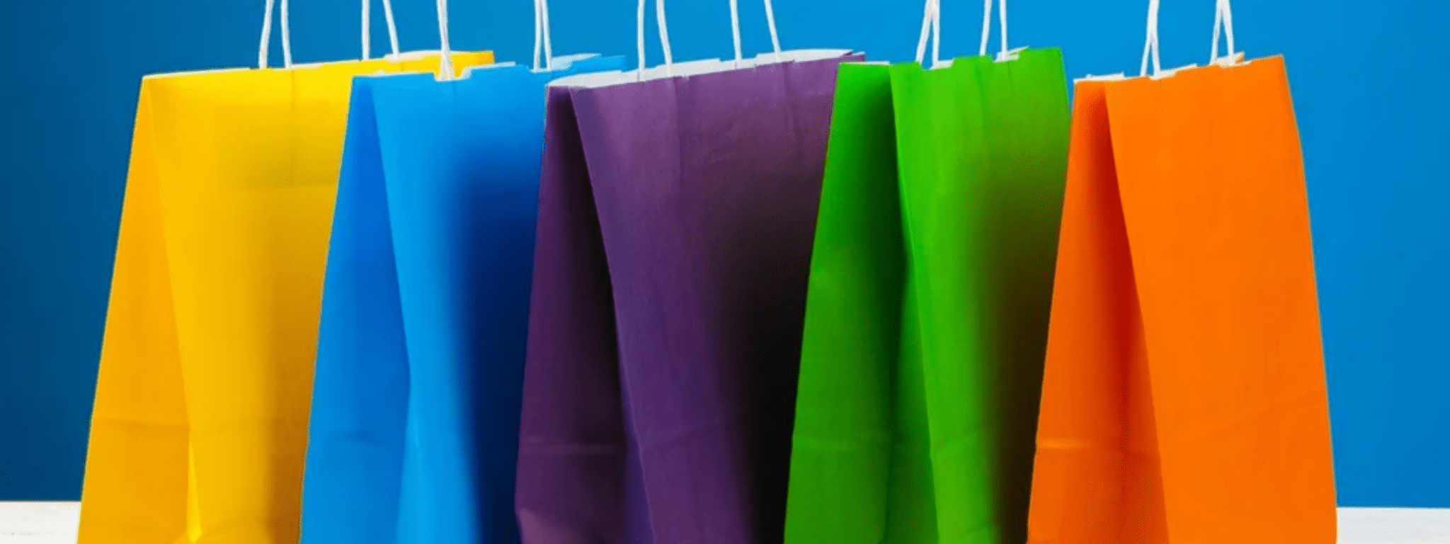 Coloured Paper Bags - PackQueen