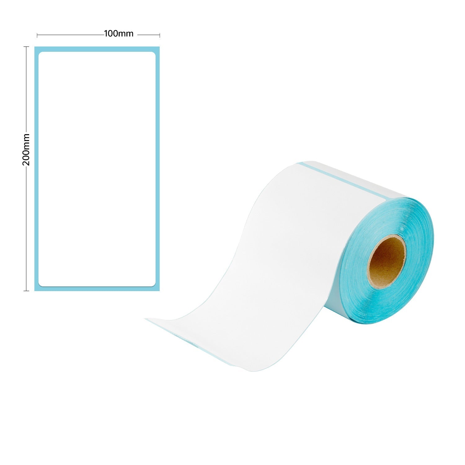 10 Rolls - Thermal Shipping Label Roll 100mm x 200mm (300 labels per roll) - PackQueen