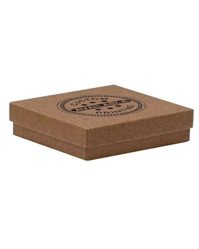 100 PACK - Cotton Fill Rigid Box Long - Kraft Brown - PackQueen