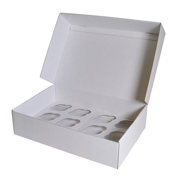 12 Cupcake Box Mailer 28857 with Optional Insert (Please see 700-28858-12) (MTO) - PackQueen
