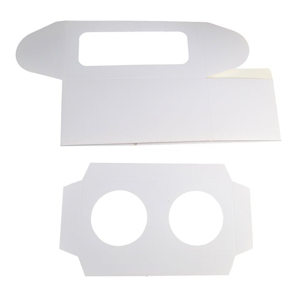 2 Cupcake Box with removable insert - Paperboard (285gsm) - PackQueen