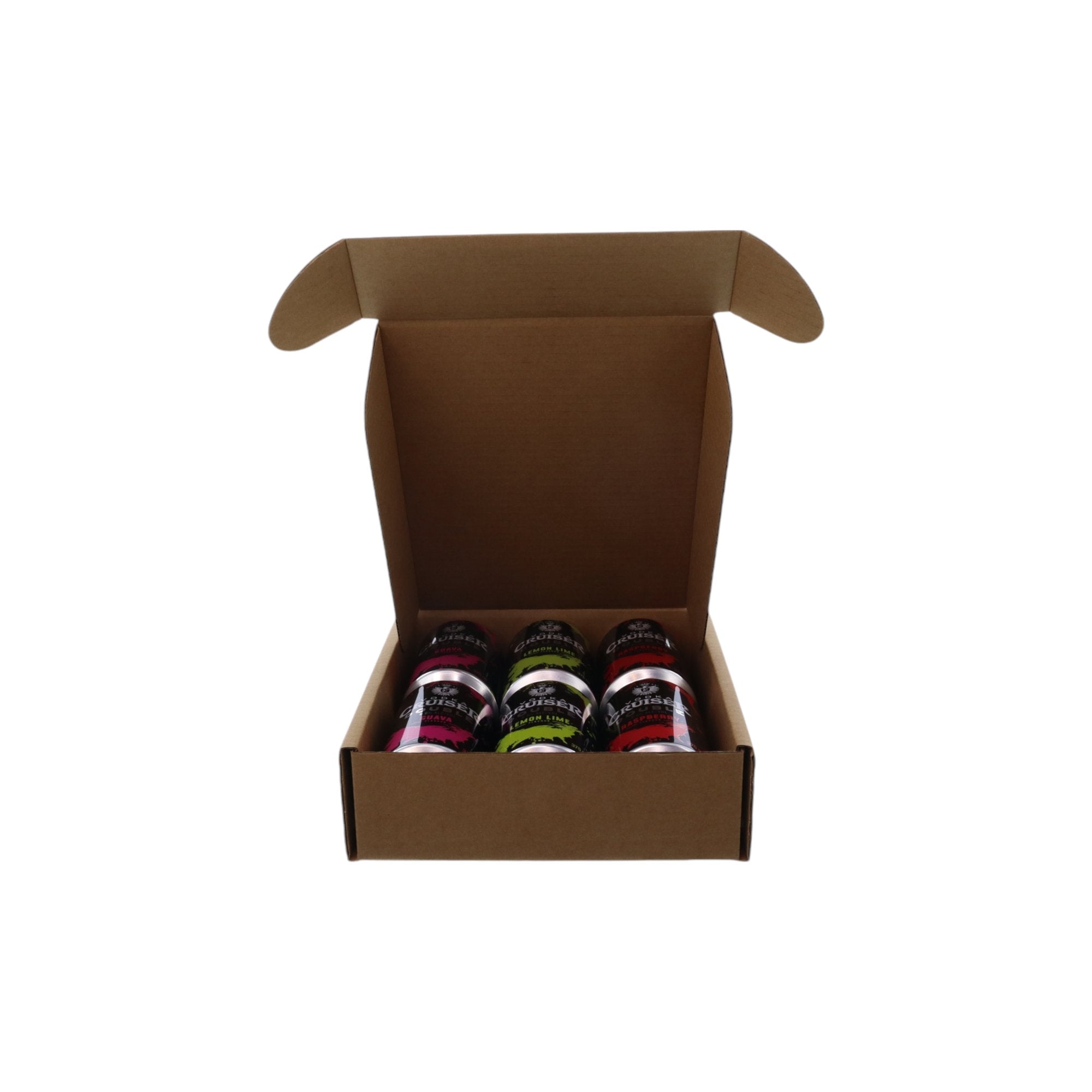 6 Pack 375ml Beer Mailing & Postage Box (Laydown) - PackQueen