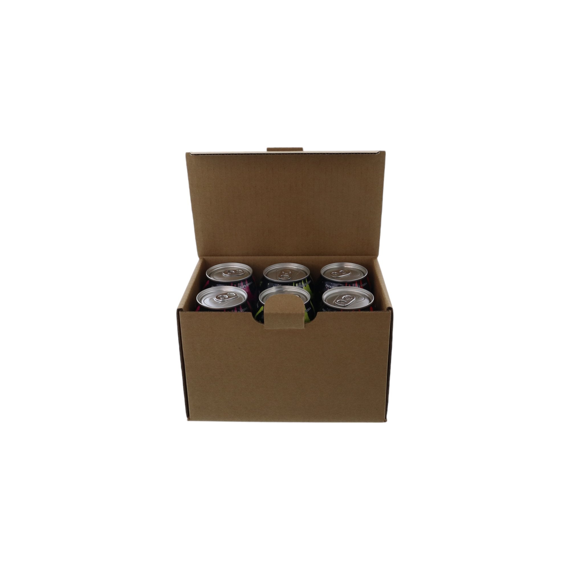 6 Pack 375ml Beer Mailing & Postage Box (Upright) - PackQueen