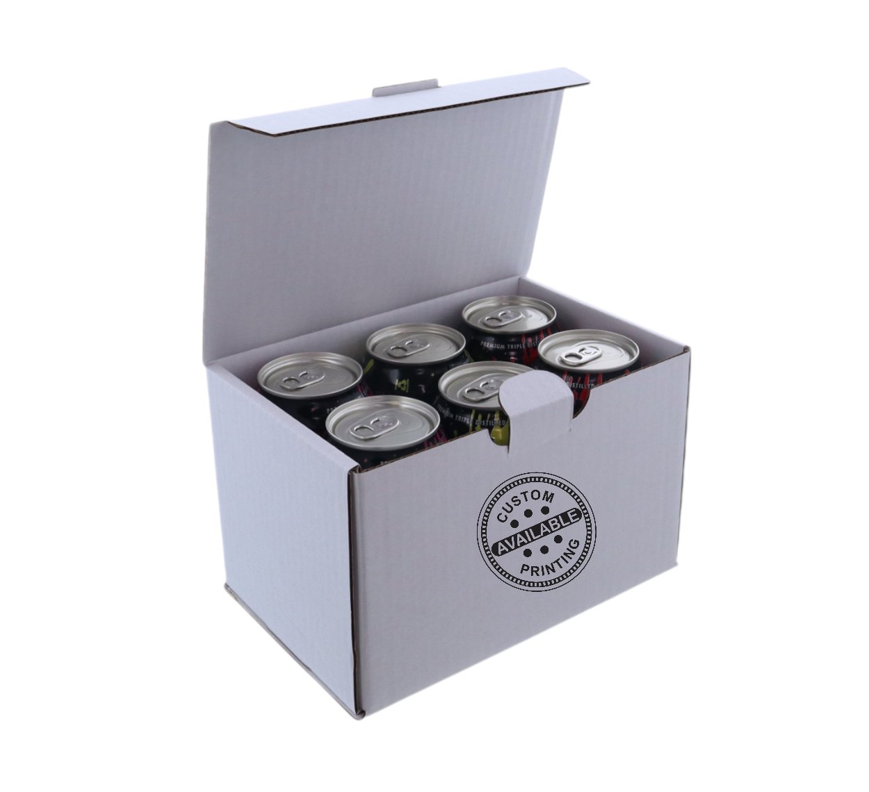 6 Pack 375ml Beer Mailing & Postage Box (Upright) - PackQueen