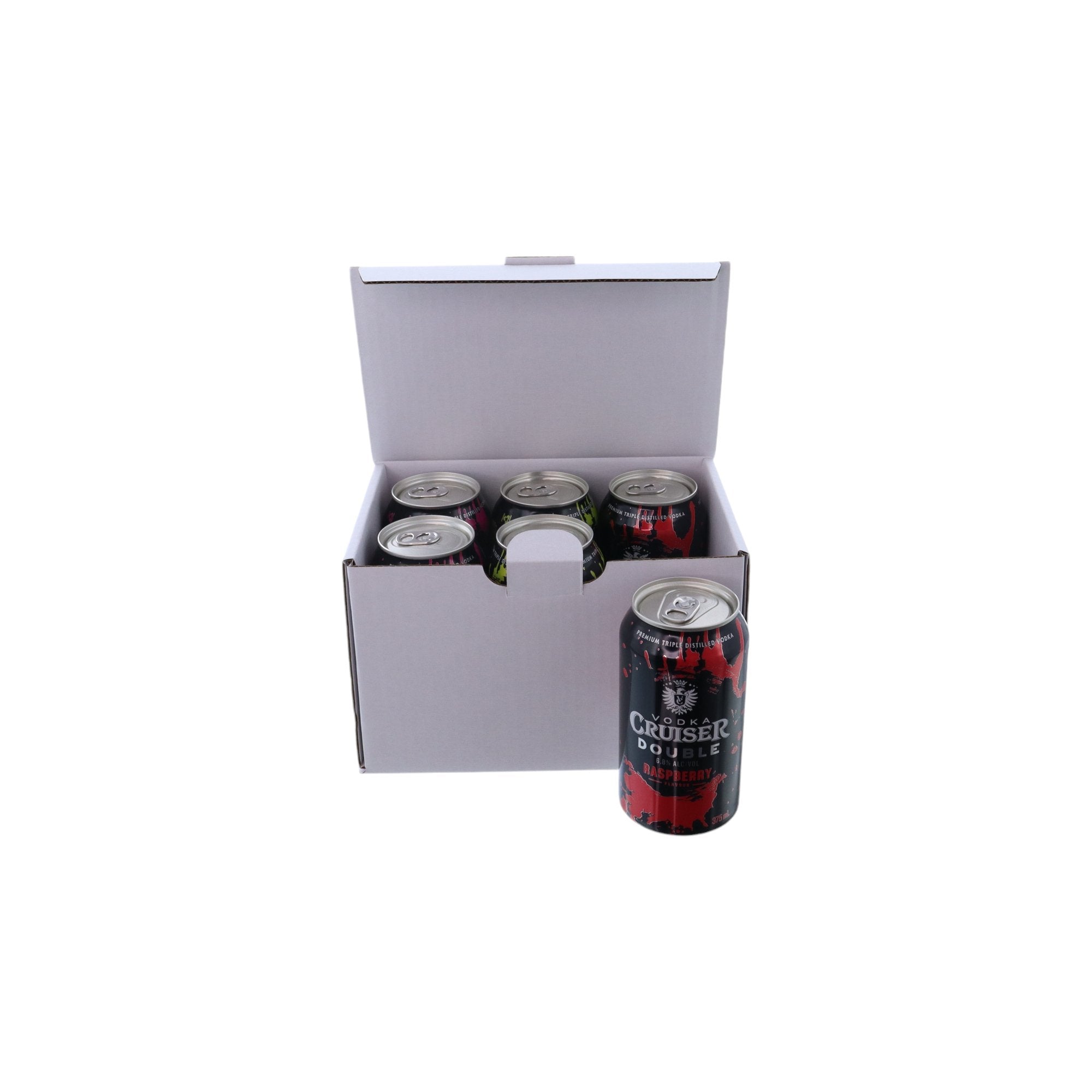 6 Pack 375ml Beer Mailing & Postage Box (Upright) - PackQueen