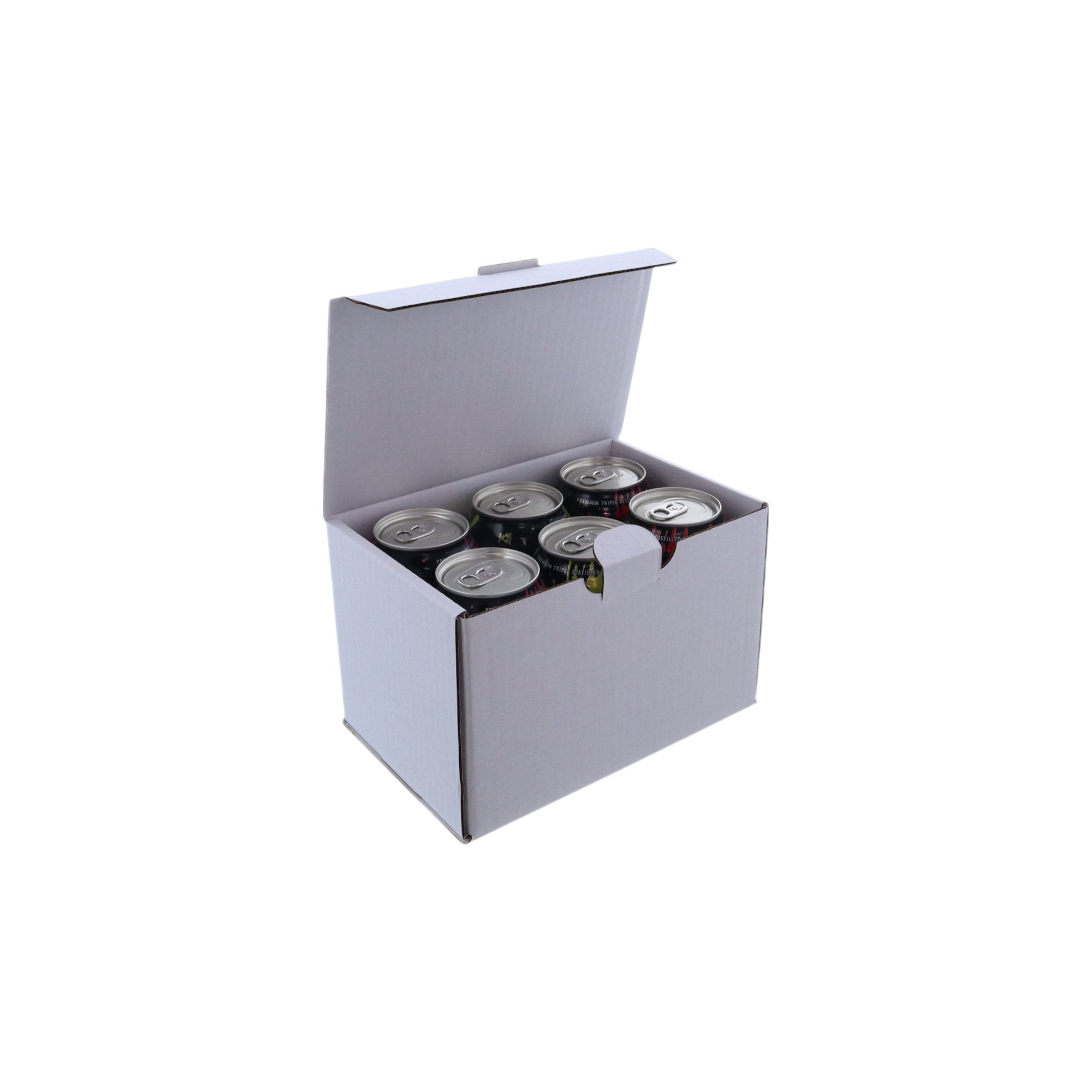 6 Pack 375ml Beer Mailing & Postage Box (Upright) - PackQueen