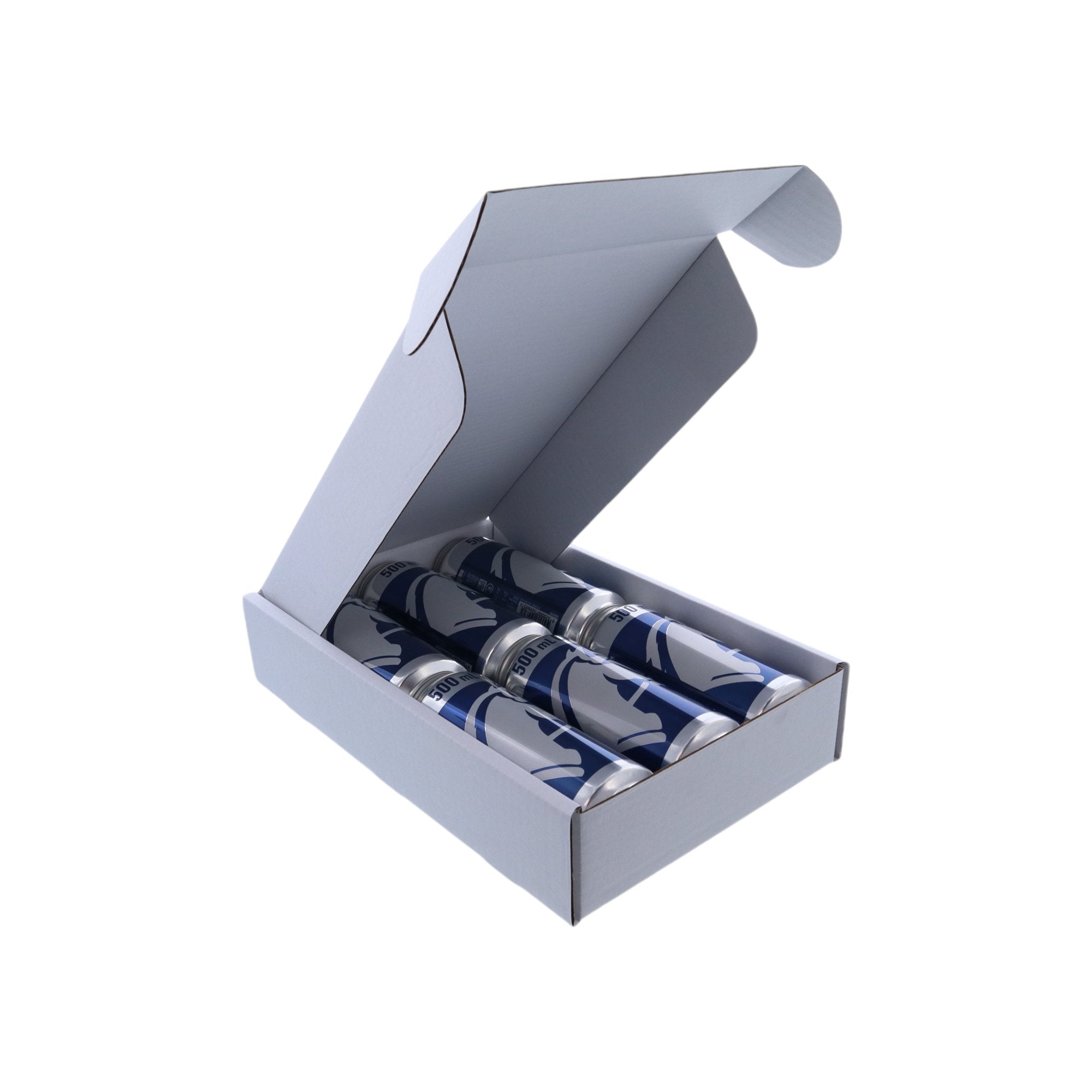 6 Pack 500ml Beer Mailing & Postage Box (Laydown) - PackQueen