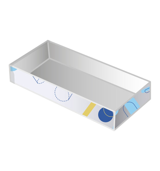Rectangle 10 Gift Box with Clear Lid - Paperboard (285gsm)