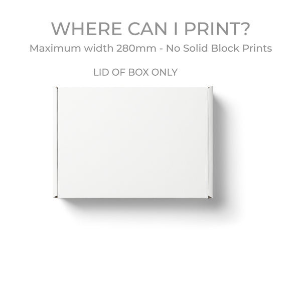 Two Piece Square Gift & Mailing Box (Base & Lid) 19279