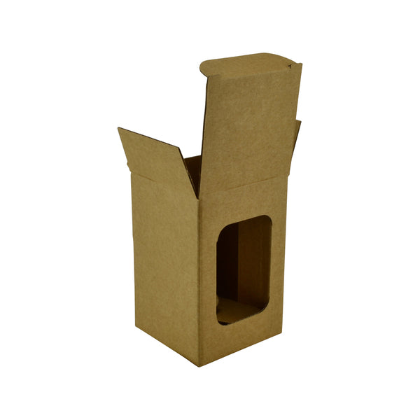 Short White Red Single Glass Gift Box 19291