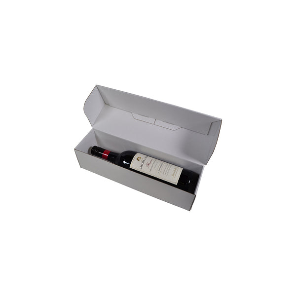 Single Wine Mailing Box with Full Depth Lid 23405