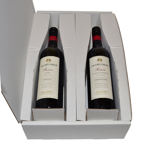 Heavy Duty Double Wine Mailing Box (Inserts sold separately 24988)