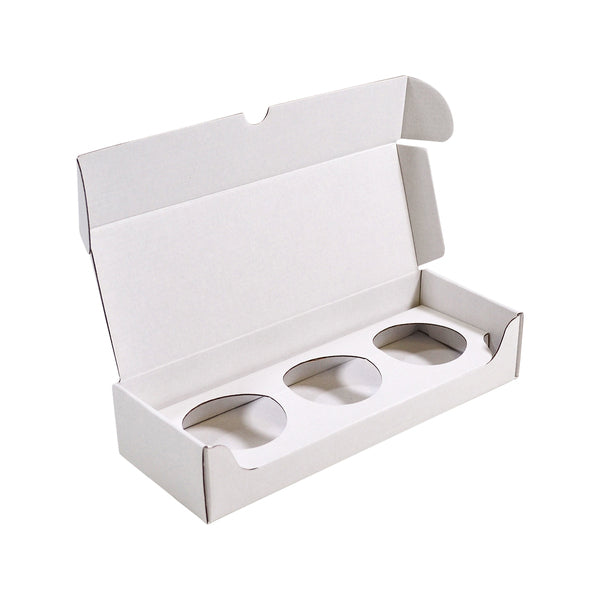 Medium Candle 3 Tin Pack with Attached Insert Mailing Box