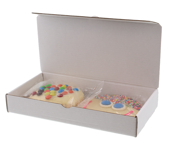Two Cookie Mailing Box - Cardboard