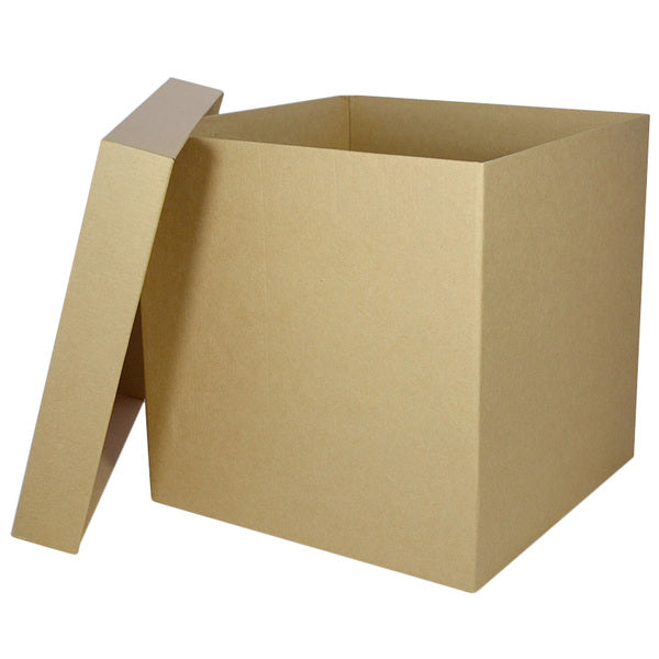 Two Piece Square Cardboard Gift Box 300mm Cube