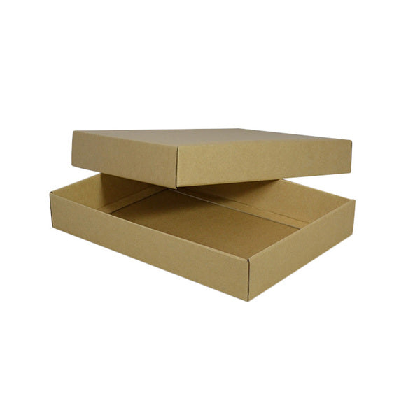 A4 Two Piece Cardboard Gift Box (Base & Lid) - 50mm High