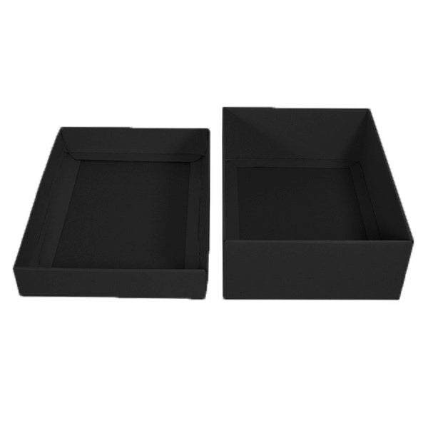 A4 Two Piece Cardboard Gift Box (Base & Lid) - 100mm High