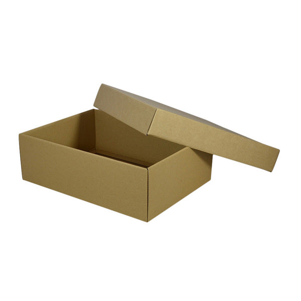 A4 Two Piece Cardboard Gift Box (Base & Lid) - 100mm High