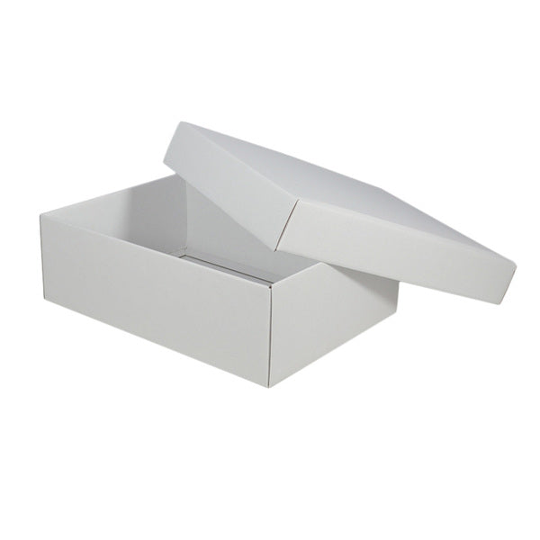 A4 Two Piece Cardboard Gift Box (Base & Lid) - 100mm High