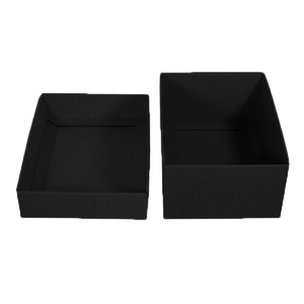 A5 Two Piece Cardboard Gift Box 100mm High - Base & Lid