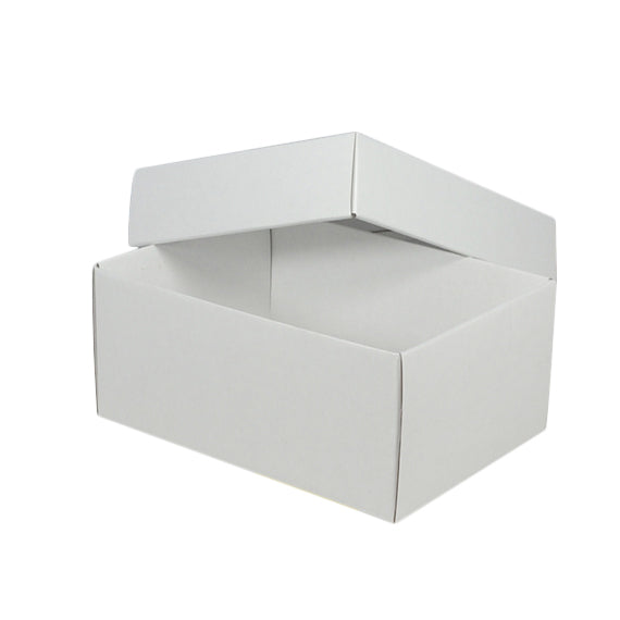A5 Two Piece Cardboard Gift Box 100mm High - Base & Lid