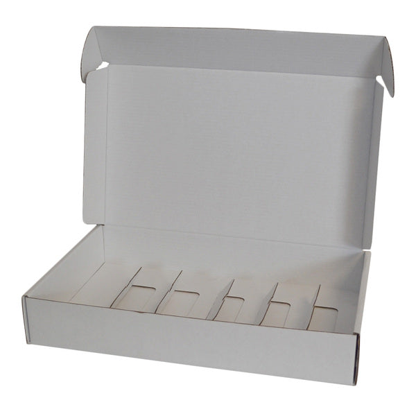 One Piece Wine Postage Box 9132A - with optional insert (insert sold separately)