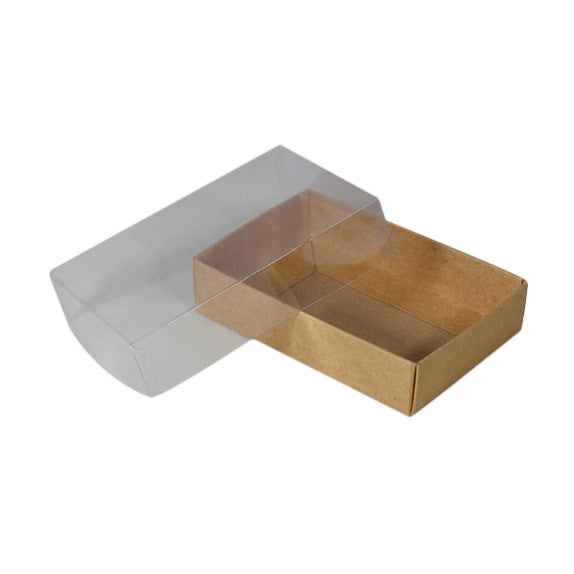 Rectangle 6 Gift Box with Clear Lid - Paperboard (285gsm)