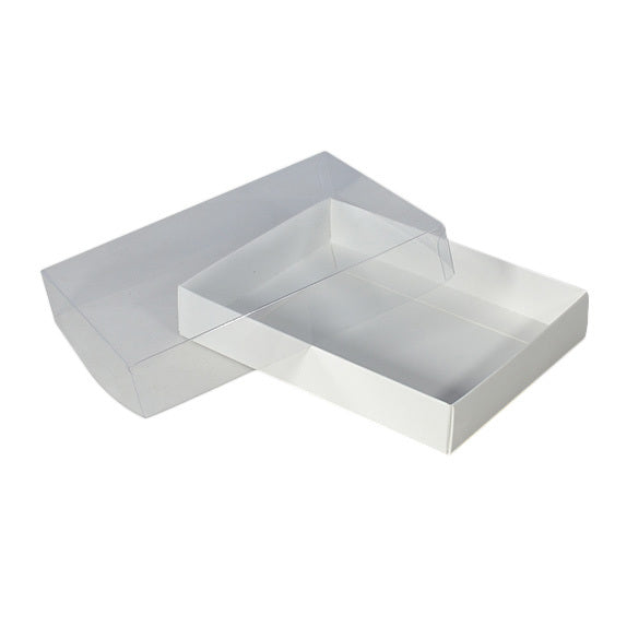 Rectangle 12 Gift Box with Clear Lid - Paperboard (285gsm)