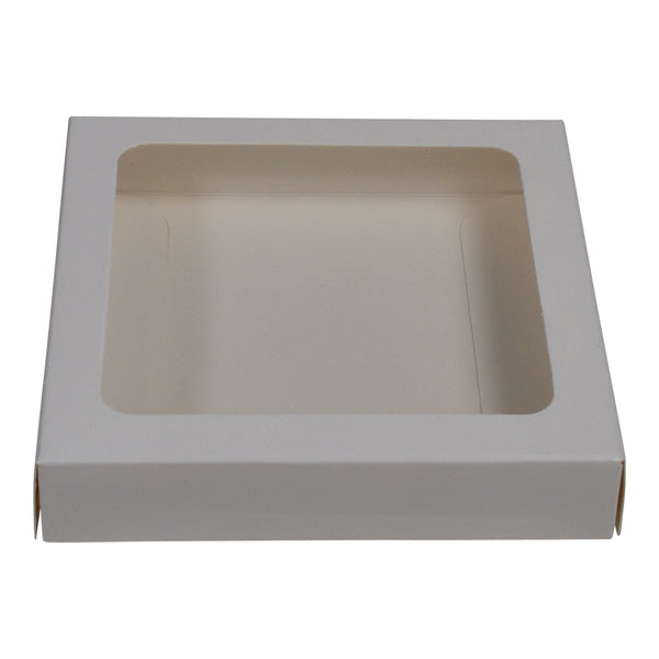 One Piece Paperboard 100mm Cookie Box with Window