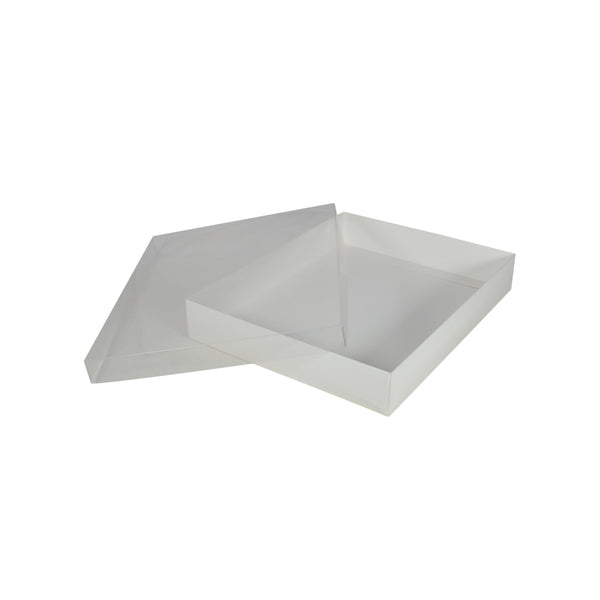Slim Line A5 Gift Box with Clear Lid - Paperboard (285gsm) (Base and Clear Lid)