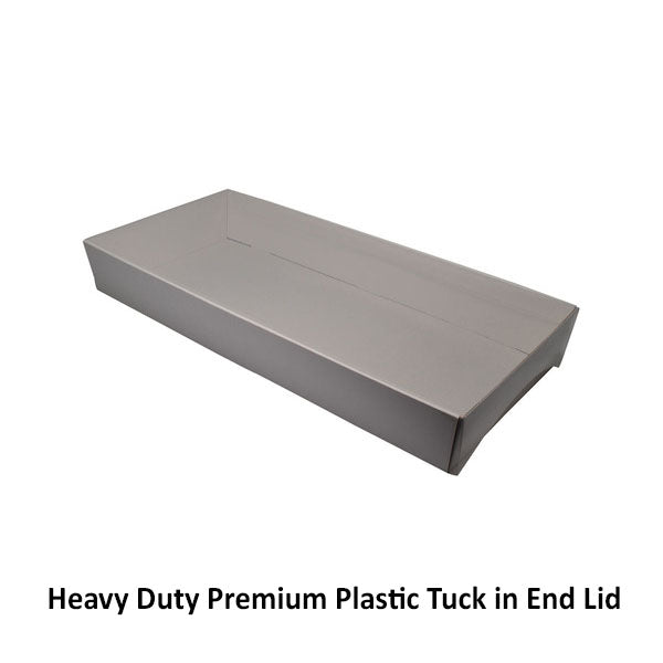 80mm High Large Rectangle Catering Tray - with optional clear lid (Lid purchased separately) - PackQueen