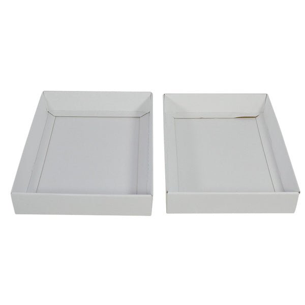 A4 Cardboard Gift Box (Base & Lid) - 50mm High - PackQueen