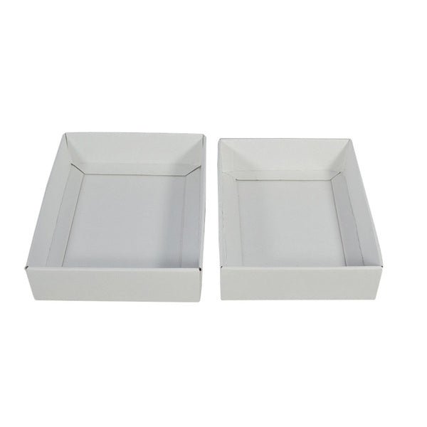 A5 Cardboard Gift Box - 50mm High - Base & Lid - PackQueen