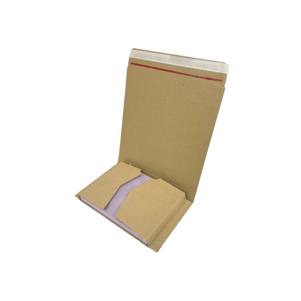 Book Wrap Mailing Box R1 with Peal & Seal Tape - PackQueen