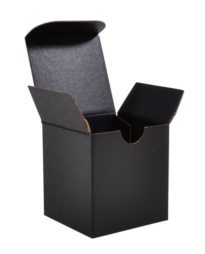 Candle Small 1 Oxford/Cambridge Jar Pack Upright with Insert - Kraft Brown (MTO) - PackQueen