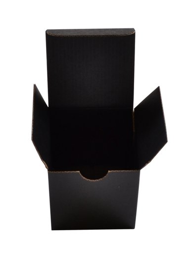 Candle Small 1 Oxford/Cambridge Jar Pack Upright with Insert - Kraft Brown (MTO) - PackQueen