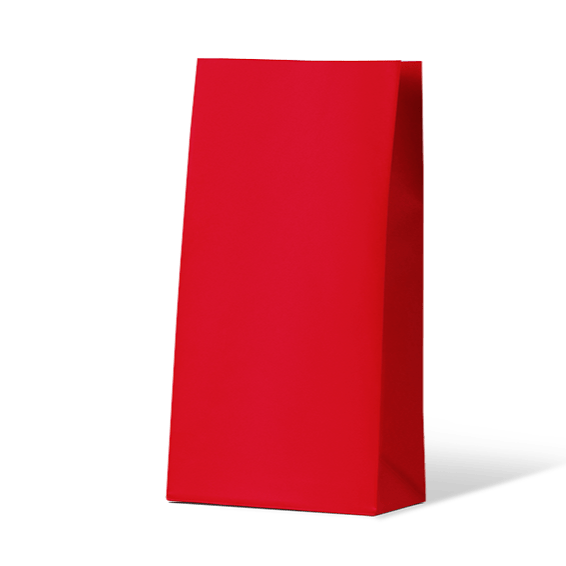 Carnival Gift Bag Medium No Handles - Radiant Red 500PK - PackQueen