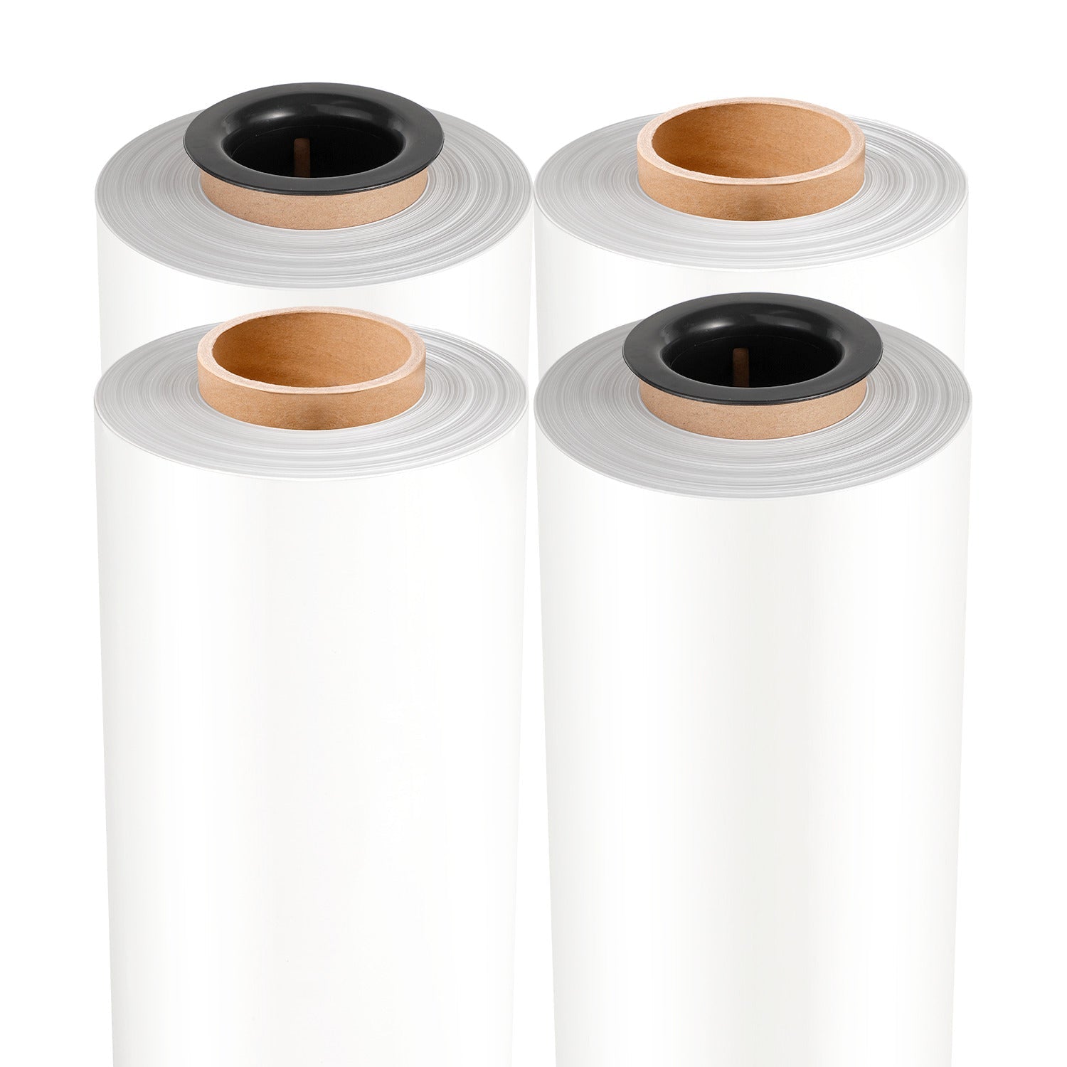 Clear Stretch Film 500mm 20UM CAST 3.7KG - 4 Pack - PackQueen