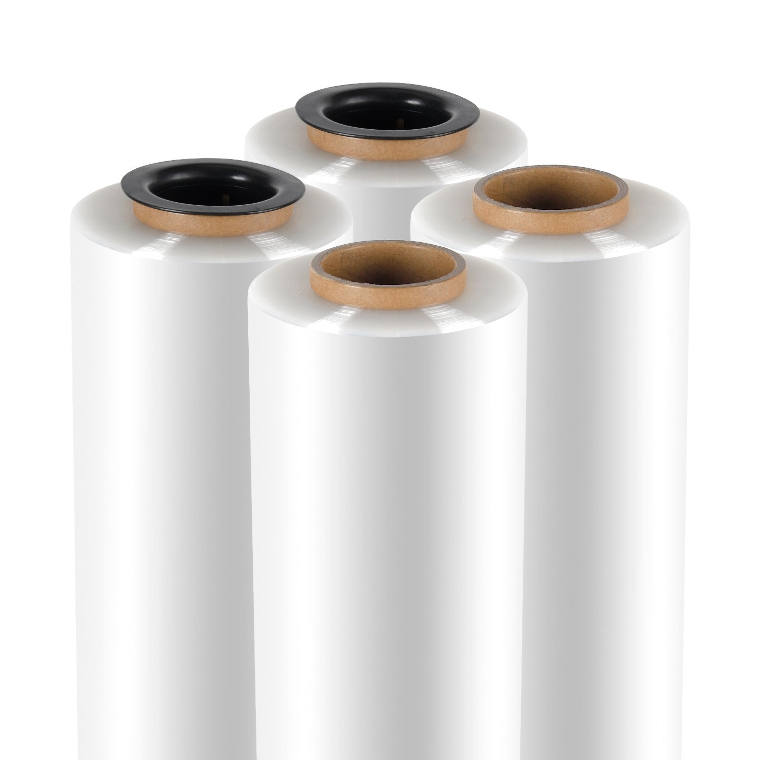 Clear Stretch Film 500mm 23UM CAST 30% PCR - 4 Pack - PackQueen