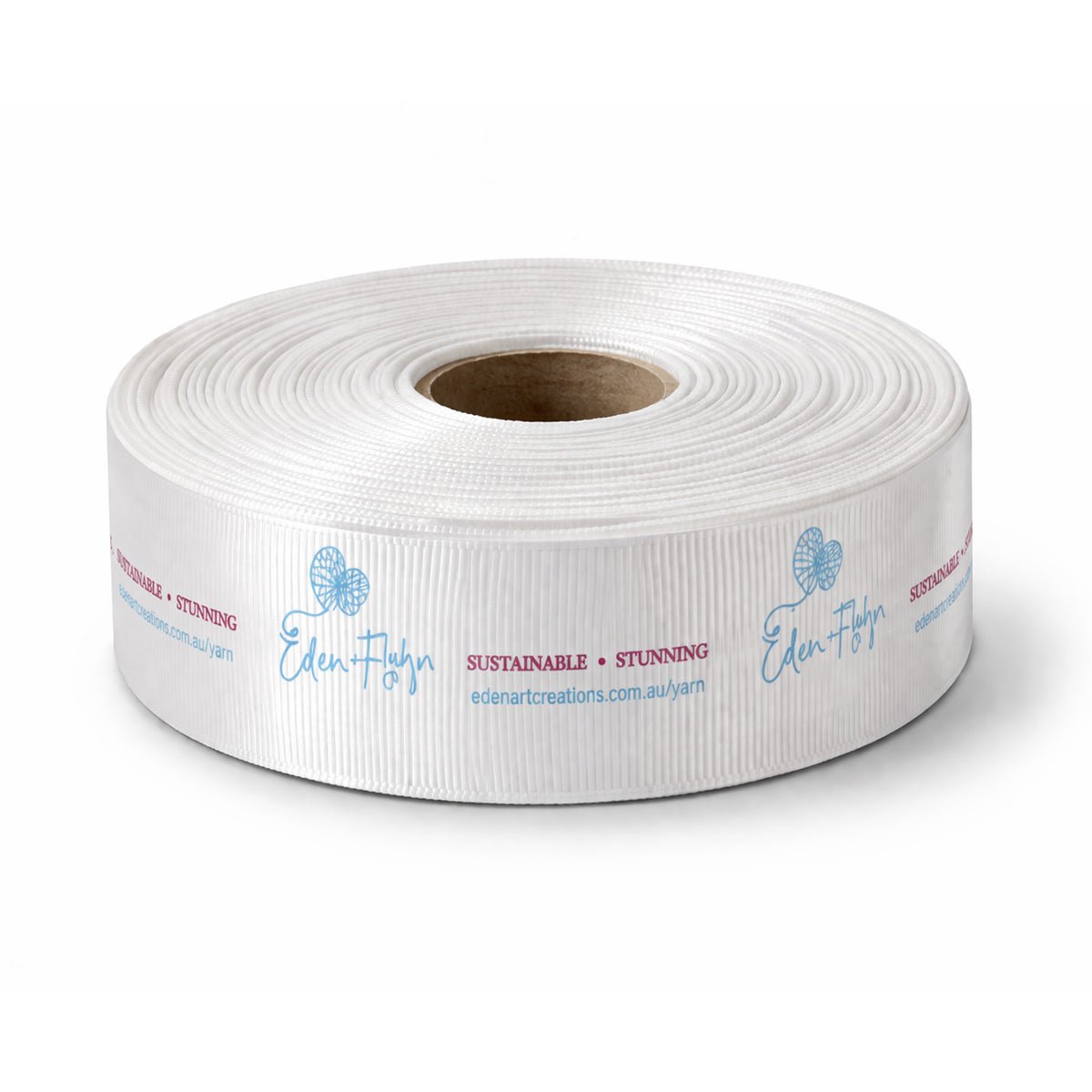 Custom Ribbon Satin Ribbon or Grossgrain - One Colour OR CMYK Custom Print (Single Sided) on 90m roll - PackQueen