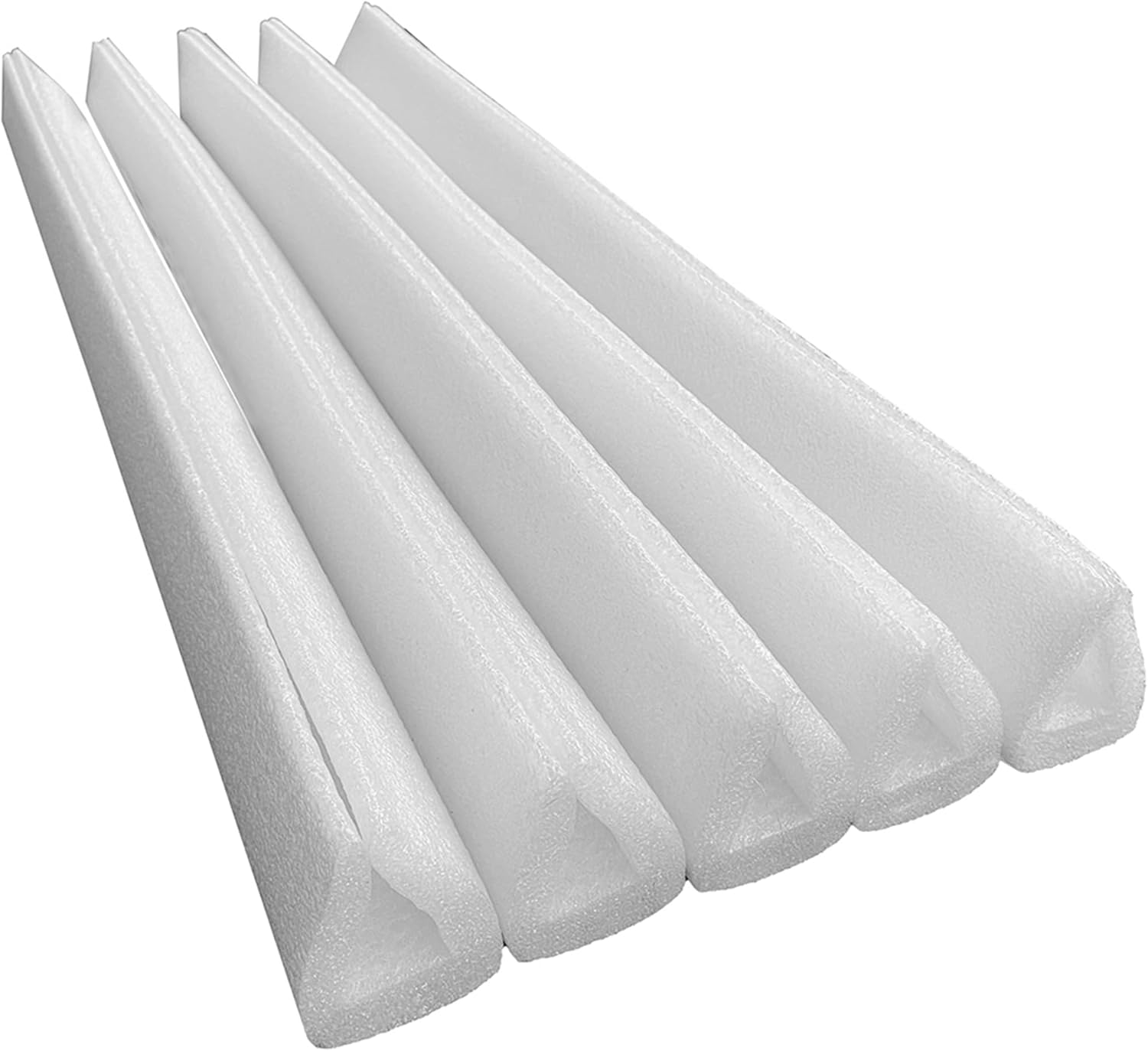 EPE Foam Edge Protectors W15mm H55mm T15mm L1m - 50 Pack - PackQueen