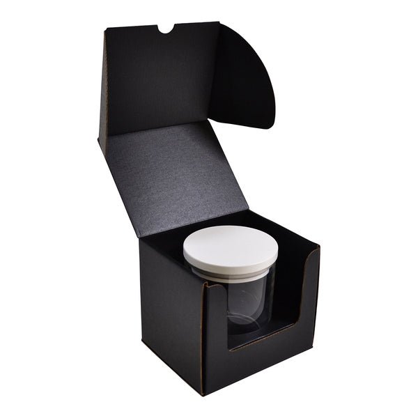 Extra Large Candle Plain Glass 1 Oxford/Cambridge Jar Pack with Insert (MTO) - PackQueen