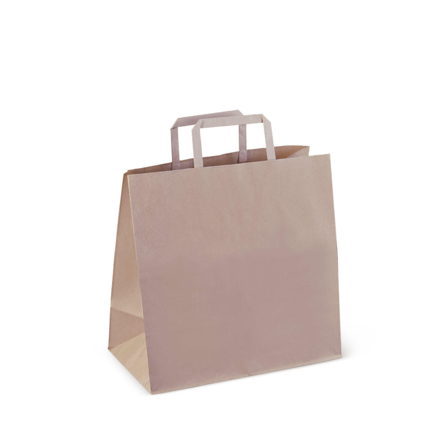 Flat Fold Handle Carry Bags - Assorted Sizes Available - PackQueen
