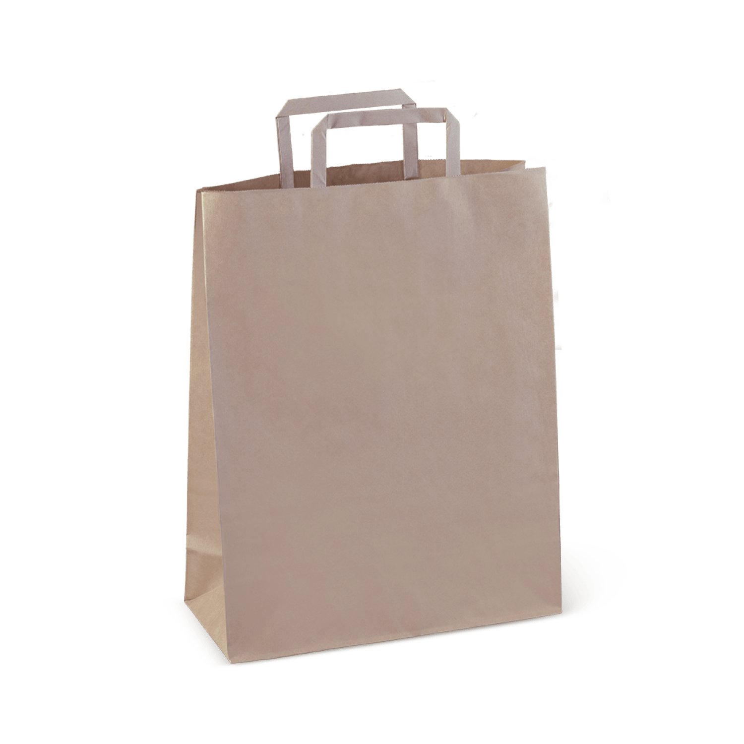 Flat Fold Handle Carry Bags - Assorted Sizes Available - PackQueen