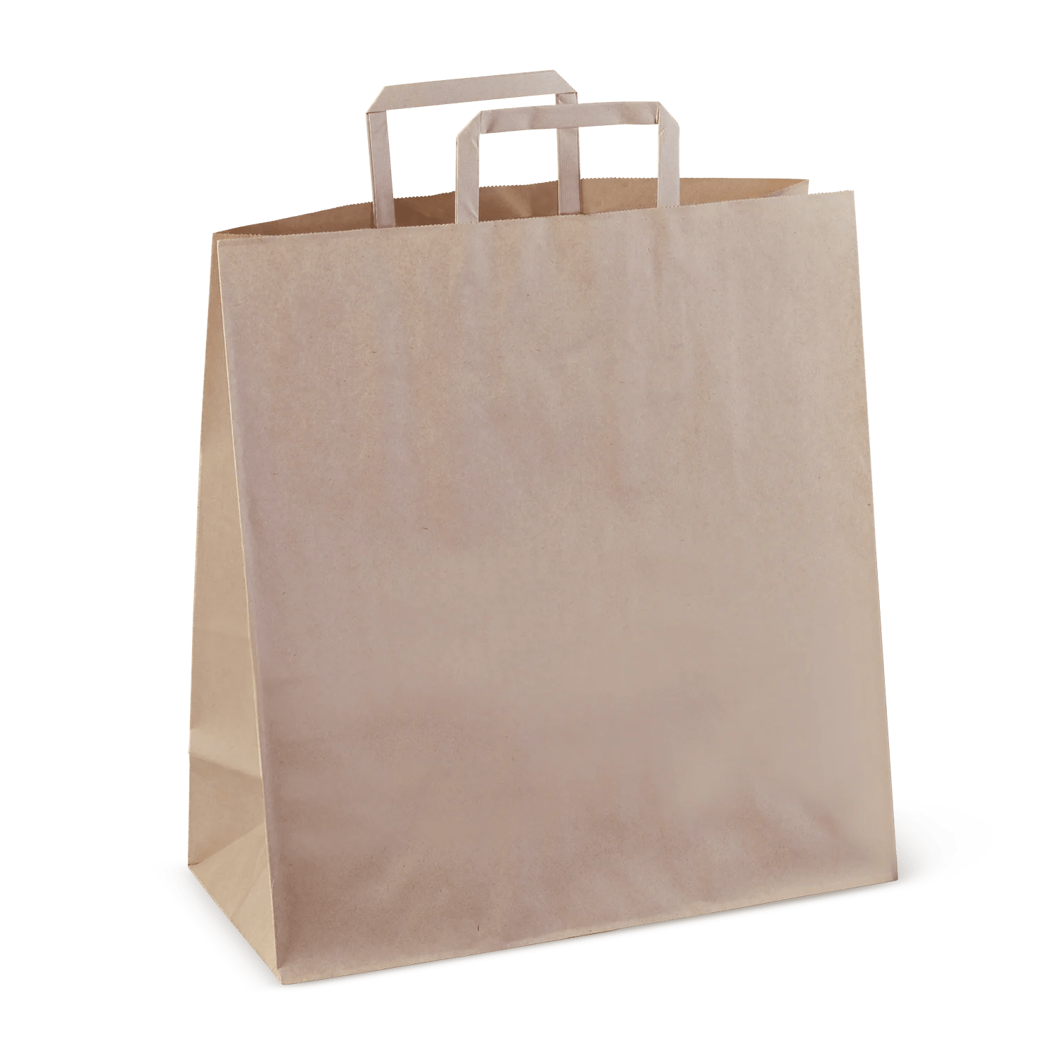 Flat Fold Handle Carry Bags - Assorted Sizes Available - PackQueen